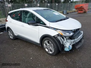 2021 Chevrolet Bolt EV 1LT with VIN 1G1FW6S03M4104806, listed as a IAAI auction lot 41260127 with 28,180 mi miles. Bid and sale history available at carsss.com. Image 1.
