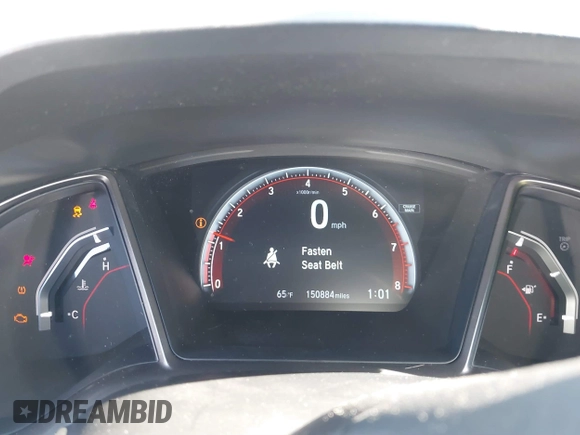 2017 Honda Civic Si with VIN 2HGFC3A51HH755194, listed as a IAAI auction lot 41433590 with 150,884 mi miles and . Bid and sale history available at DreamBid. Image 7.