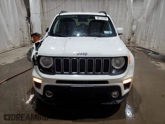 2020 Jeep Renegade Altitude with VIN ZACNJBBB4LPM02855, listed as a Copart auction lot 86715134 with 36,289 mi miles and Salvage title. Bid and sale history available at DreamBid. Image 5.