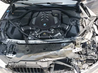 2020 BMW 5 Series M550i xDrive with VIN WBAJS7C08LCD82431, listed as a Copart auction lot 59518835 with 33,184 mi miles and Salvage title. Bid and sale history available at DreamBid. Image 11.