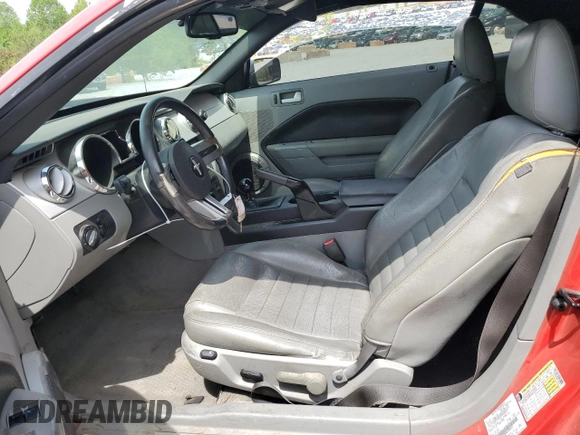 2007 Ford Mustang GT Deluxe with VIN 1ZVHT85H675346717, listed as a Copart auction lot 54911565 with 194,020 mi miles and Salvage title. Bid and sale history available at DreamBid. Image 7.