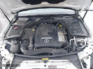 2015 Mercedes-Benz C-Class C 300 with VIN 55SWF4JB2FU055641, listed as a IAAI auction lot 41756262 with 86,670 mi miles. Bid and sale history available at carsss.com. Image 10.