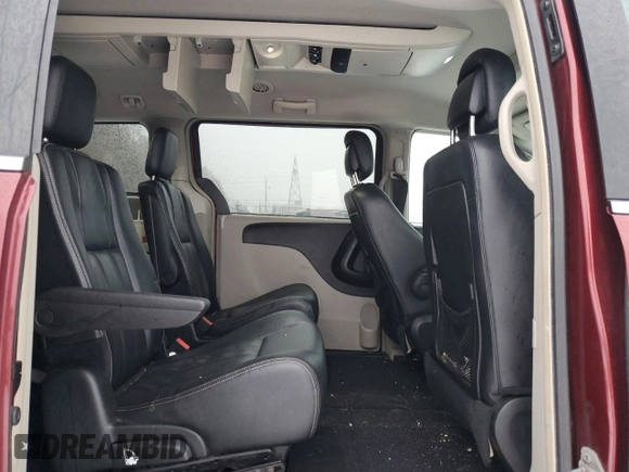 2017 Dodge Grand Caravan Crew Plus with VIN 2C4RDGDG9HR754866, listed as a Copart auction lot 42341225 with 213,458 mi miles and Salvage Title. Bid and sale history available at DreamBid. Image 11.