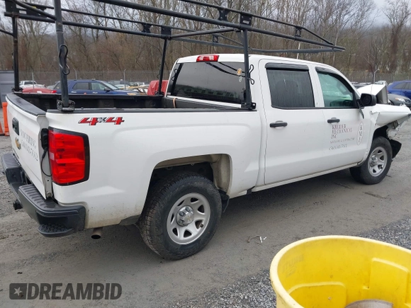 2018 Chevrolet Silverado 1500 Work Truck with VIN 3GCUKNEC2JG639635, listed as a IAAI auction lot 41140556 with 60,998 mi miles. Bid and sale history available at carsss.com. Image 4.