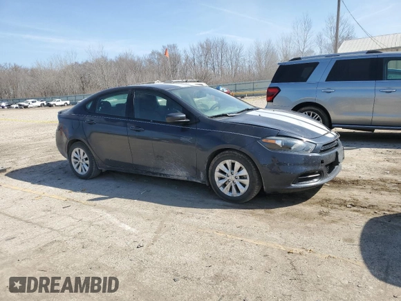 2014 Dodge Dart SXT with VIN 1C3CDFBB9ED791409, listed as a Copart auction lot 48862405 with 131,223 mi miles and Salvage Title. Bid and sale history available at carsss.com. Image 4.