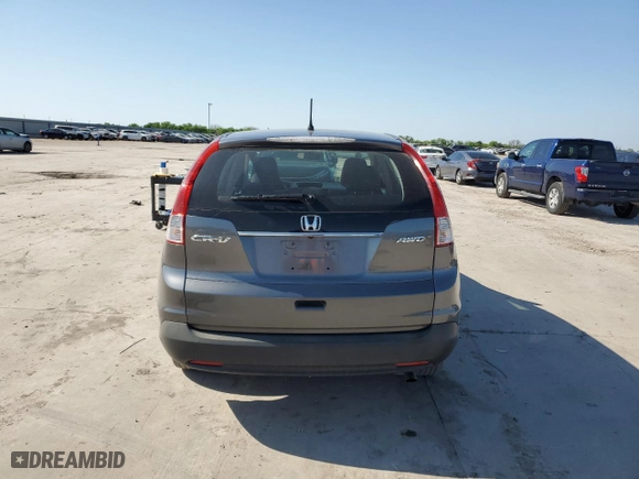 2013 Honda CR-V LX with VIN 2HKRM4H33DH631836, listed as a Copart auction lot 52238275 with 126,430 mi miles and Salvage Title. Bid and sale history available at carsss.com. Image 6.