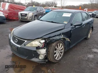 2007 Lexus IS 250 with VIN JTHCK262772009223, listed as a IAAI auction lot 41142962 with 207,967 mi miles. Bid and sale history available at carsss.com. Image 18.