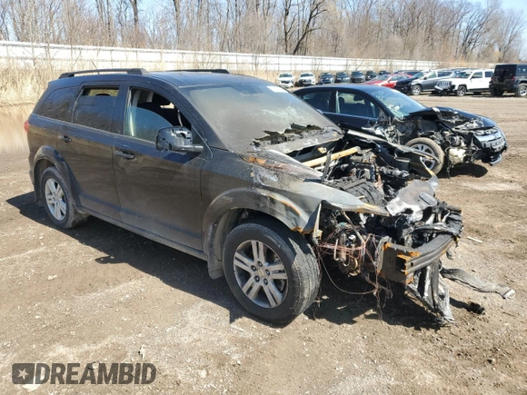 2012 Dodge Journey SXT with VIN 3C4PDCBB4CT336213, listed as a Copart auction lot 51513925 with Not provided miles and Clean title. Bid and sale history available at DreamBid. Image 4.