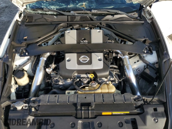 2014 Nissan 370Z Touring with VIN JN1AZ4EH8EM631324, listed as a Copart auction lot 85573524 with 0 mi miles and Salvage Title. Bid and sale history available at carsss.com. Image 11.