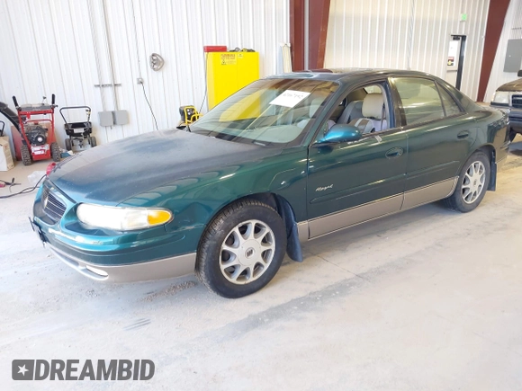 1998 Buick Regal GS with VIN 2G4WF5215W1484963, listed as a IAAI auction lot 42167192 with 277,396 mi miles. Bid and sale history available at carsss.com. Image 2.