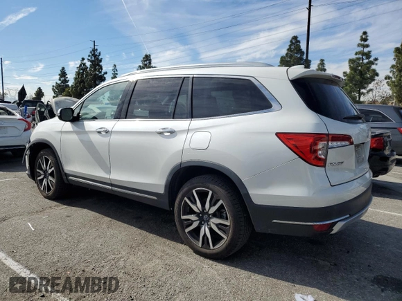 2021 Honda Pilot Elite with VIN 5FNYF6H02MB029791, listed as a Copart auction lot 42829435 with 54,403 mi miles and Salvage Title. Bid and sale history available at DreamBid. Image 2.