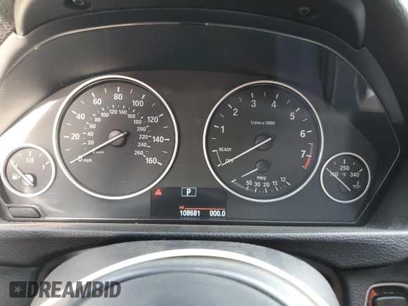 2018 BMW 3 Series 320i with VIN WBA8A9C51JAH12654, listed as a Copart auction lot 45710645 with 108,681 mi miles and Salvage Title. Bid and sale history available at carsss.com. Image 9.