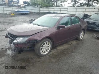 2012 Ford Fusion SEL with VIN 3FAHP0JG1CR358874, listed as a Copart auction lot 86041954 with 59,964 mi miles and Salvage Title. Bid and sale history available at DreamBid. Image 1.