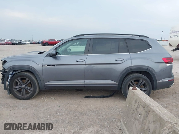 2021 Volkswagen Atlas SE with VIN 1V2NR2CA4MC529207, listed as a IAAI auction lot 42265026 with 53,185 mi miles and . Bid and sale history available at DreamBid. Image 15.