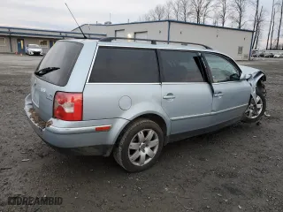 2002 Volkswagen Passat GLX with VIN WVWYH63B62E093916, listed as a Copart auction lot 87633435 with 0 mi miles and Salvage Title. Bid and sale history available at carsss.com. Image 3.