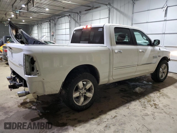 2018 Ram 1500 Big Horn with VIN 1C6RR7LT0JS281340, listed as a Copart auction lot 41805225 with 76,259 mi miles and Salvage Title. Bid and sale history available at carsss.com. Image 3.