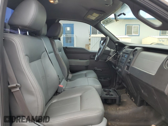 2014 Ford F-150 XL with VIN 1FTMF1CM8EKF55066, listed as a Copart auction lot 55259635 with 117,225 mi miles and Clean title. Bid and sale history available at DreamBid. Image 10.