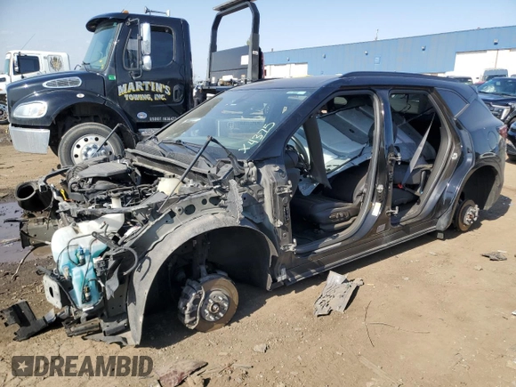 2021 Chevrolet Blazer RS z VIN 3GNKBKRS9MS544375, wystawiony jako Copart lot #49858505 z przebiegiem Nie podano mil oraz Nie do naprawy • Non repairable. Historia ofert i sprzedaży dostępna na DreamBid. Obrazek 1.