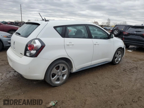 2009 Pontiac Vibe w/1SB with VIN 5Y2SP67029Z478037, listed as a Copart auction lot 78593424 with 217,228 mi miles and Clean Title. Bid and sale history available at carsss.com. Image 3.