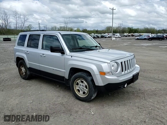 2012 Jeep Patriot Sport with VIN 1C4NJPBA4CD724577, listed as a Copart auction lot 55597375 with 155,528 mi miles and Salvage Title. Bid and sale history available at DreamBid. Image 14.