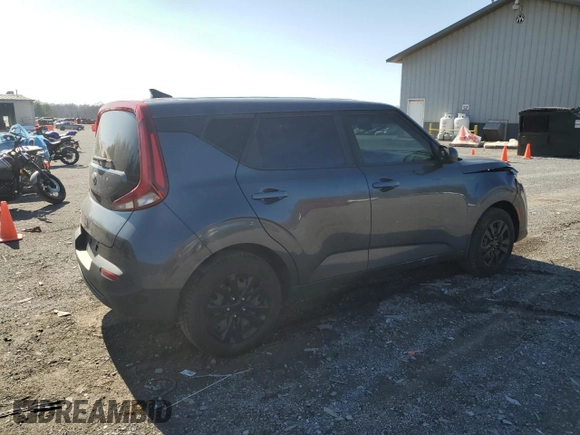 2020 Kia Soul S with VIN KNDJ23AUXL7039336, listed as a Copart auction lot 51319845 with 103,494 mi miles and Salvage Title. Bid and sale history available at DreamBid. Image 3.