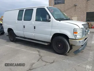 2013 Ford Econoline Cargo Commercial with VIN 1FTNE2EW3DDB06540, listed as a IAAI auction lot 40918103 with Not Provided miles and . Bid and sale history available at DreamBid. Image 1.