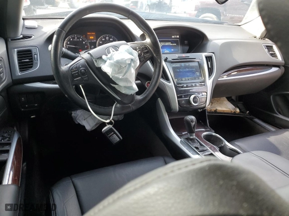 2017 Acura TLX with VIN 19UUB1F3XHA005510, listed as a Copart auction lot 88361055 with 169,221 mi miles and Salvage Title. Bid and sale history available at carsss.com. Image 8.