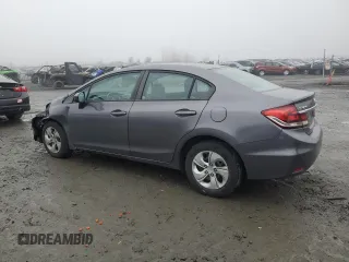 2014 Honda Civic Sedan LX with VIN 19XFB2F59EE263752, listed as a Copart auction lot 88976505 with 139,897 mi miles and Salvage Title. Bid and sale history available at carsss.com. Image 2.