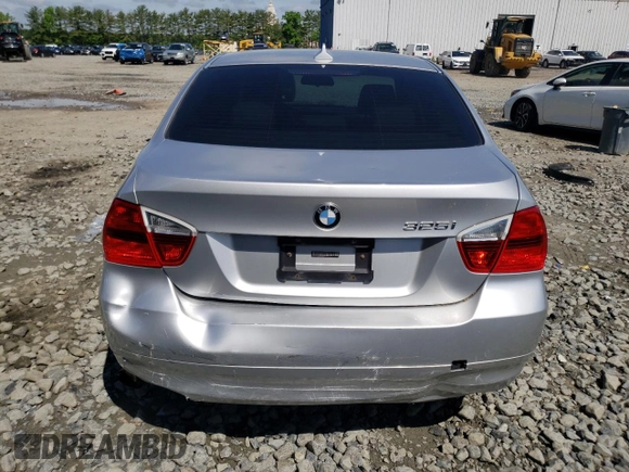 2006 BMW 3 Series 325i with VIN WBAVB17526NK35676, listed as a Copart auction lot 54720034 with 140,273 mi miles and Salvage Title. Bid and sale history available at carsss.com. Image 6.
