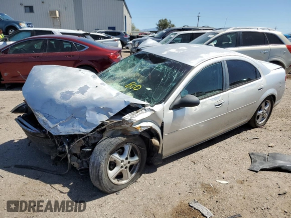 2006 Dodge Stratus SXT z VIN 1B3EL46X06N231101, wystawiony jako Copart lot #72078524 z przebiegiem Nie podano mil oraz Szkoda całkowita • Salvage title. Historia ofert i sprzedaży dostępna na DreamBid. Obrazek 1.