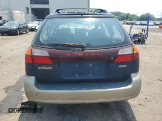2001 Subaru Legacy Outback with VIN 4S3BH665117647684, listed as a Copart auction lot 59382635 with 138,574 mi miles and Salvage title. Bid and sale history available at DreamBid. Image 6.