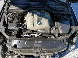 2004 BMW 5 Series 545iA with VIN WBANB33534B108502, listed as a Copart auction lot 49930725 with 158,949 mi miles and Salvage Title. Bid and sale history available at carsss.com. Image 12.