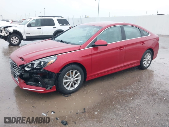 2019 Hyundai Sonata SE with VIN 5NPE24AF9KH792553, listed as a IAAI auction lot 42145848 with 106,503 mi miles and . Bid and sale history available at DreamBid. Image 2.