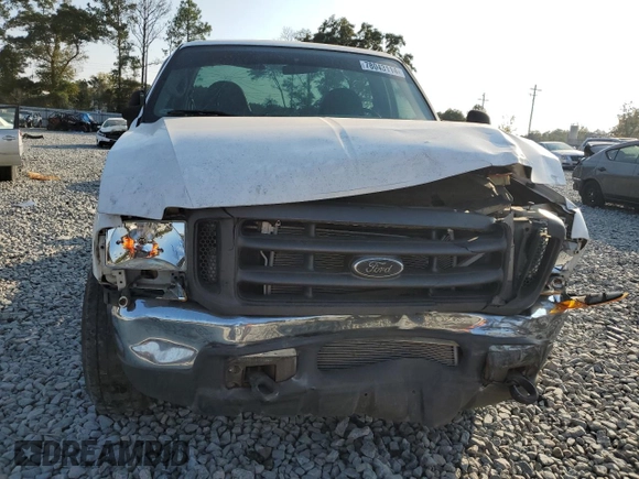 2000 Ford Super Duty F-250 XL with VIN 1FTNF20F9YEB29549, listed as a Copart auction lot 78043114 with 387,545 mi miles and Salvage Title. Bid and sale history available at carsss.com. Image 5.