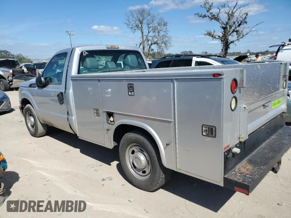 2012 Ford F-250 XL with VIN 1FDBF2A67CEC73025, listed as a Copart auction lot 75308984 with 107,018 mi miles and Salvage title. Bid and sale history available at DreamBid. Image 2.