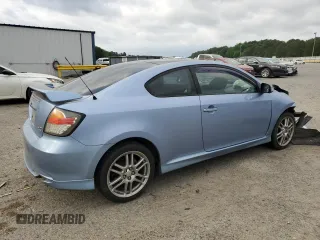 2008 Scion tC Spec with VIN JTKDE167180226016, listed as a Copart auction lot 53718005 with 117,463 mi miles and Salvage Title. Bid and sale history available at DreamBid. Image 3.