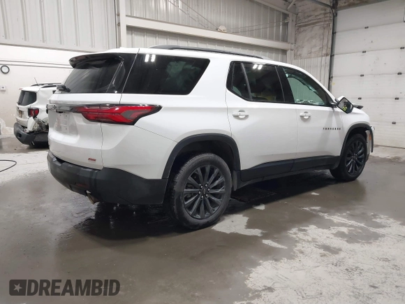 2023 Chevrolet Traverse RS with VIN 1GNEVJKW7PJ330843, listed as a IAAI auction lot 41583813 with 16,683 mi miles and . Bid and sale history available at DreamBid. Image 4.