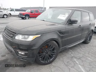 2016 Land Rover Range Rover Sport V6 HSE with VIN SALWR2VF8GA565814, listed as a IAAI auction lot 42173060 with 96,705 mi miles. Bid and sale history available at carsss.com. Image 2.