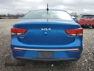 2022 Kia Rio S with VIN 3KPA24AD5NE431360, listed as a Copart auction lot 52287245 with 81,019 mi miles and Salvage Title. Bid and sale history available at carsss.com. Image 6.