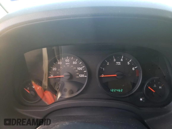 2013 Jeep Compass High Altitude Edition with VIN 1C4NJCEAXDD102460, listed as a Copart auction lot 81736874 with 122,462 mi miles and Salvage Title. Bid and sale history available at carsss.com. Image 9.