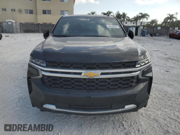 2021 Chevrolet Tahoe LS with VIN 1GNSCMKD4MR299752, listed as a Copart auction lot 50038445 with 69,349 mi miles and Salvage title. Bid and sale history available at DreamBid. Image 5.