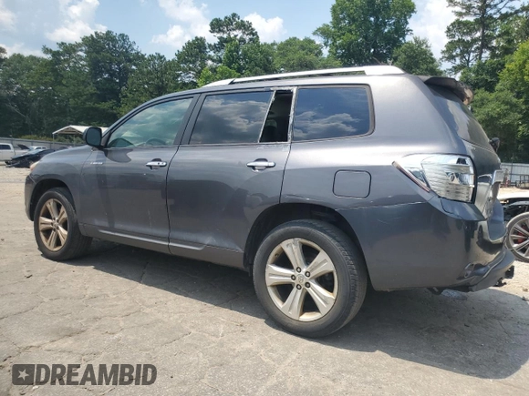 2010 Toyota Highlander Limited with VIN 5TDDK3EH8AS022807, listed as a Copart auction lot 62637455 with 216,398 mi miles and Clean title. Bid and sale history available at DreamBid. Image 2.