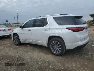 2022 Chevrolet Traverse Premier with VIN 1GNERKKWXNJ175552, listed as a Copart auction lot 41934655 with 63,582 mi miles and Clean title. Bid and sale history available at DreamBid. Image 2.