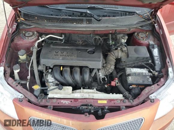 2005 Pontiac Vibe with VIN 5Y2SL63815Z450134, listed as a Copart auction lot 77166104 with 292,078 mi miles and Salvage Title. Bid and sale history available at carsss.com. Image 11.