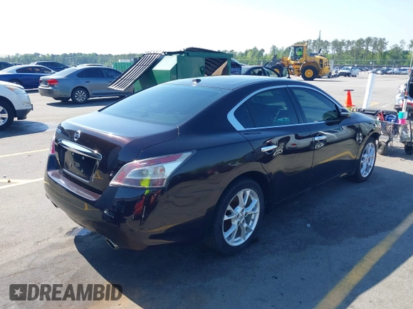 2012 Nissan Maxima 3.5 SV w/Sport Pkg with VIN 1N4AA5AP2CC827114, listed as a IAAI auction lot 42020776 with 138,228 mi miles. Bid and sale history available at carsss.com. Image 4.