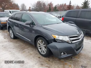 2013 Toyota Venza LE with VIN 4T3BA3BB5DU035205, listed as a IAAI auction lot 41149327 with 162,286 mi miles. Bid and sale history available at carsss.com. Image 1.