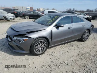 2020 Mercedes-Benz CLA with VIN WDD5J4HBXLN071560, listed as a Copart auction lot 49066445 with 32,846 mi miles and Salvage Title. Bid and sale history available at carsss.com. Image 1.