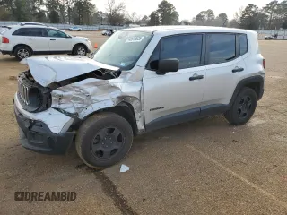2016 Jeep Renegade Sport with VIN ZACCJBAW6GPC48668, listed as a Copart auction lot 42619535 with 134,202 mi miles and Salvage Title. Bid and sale history available at carsss.com. Image 1.