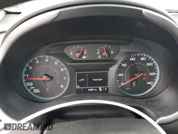 2022 Chevrolet Malibu LT with VIN 1G1ZD5ST8NF115135, listed as a Copart auction lot 52005115 with 94,651 mi miles and Salvage Title. Bid and sale history available at DreamBid. Image 9.