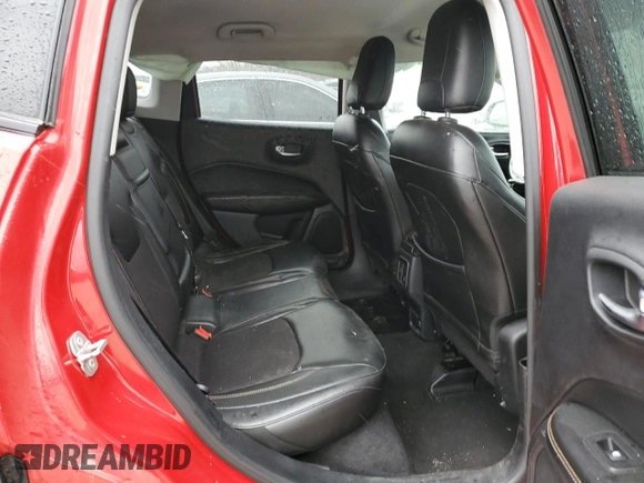 2018 Jeep Compass Latitude with VIN 3C4NJCBB8JT240940, listed as a Copart auction lot 49711225 with 133,449 mi miles and Salvage Title. Bid and sale history available at carsss.com. Image 11.